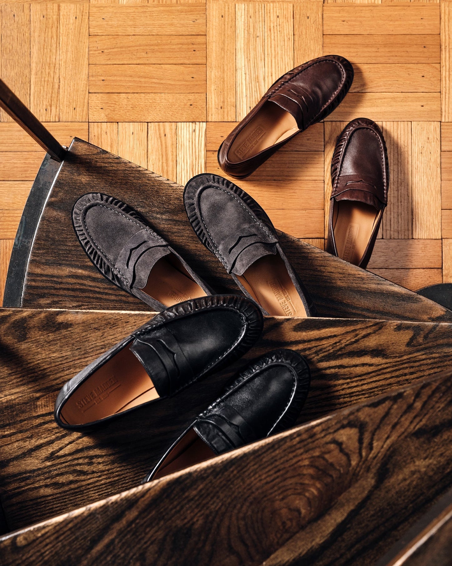 QUINCEY GREY SUEDE