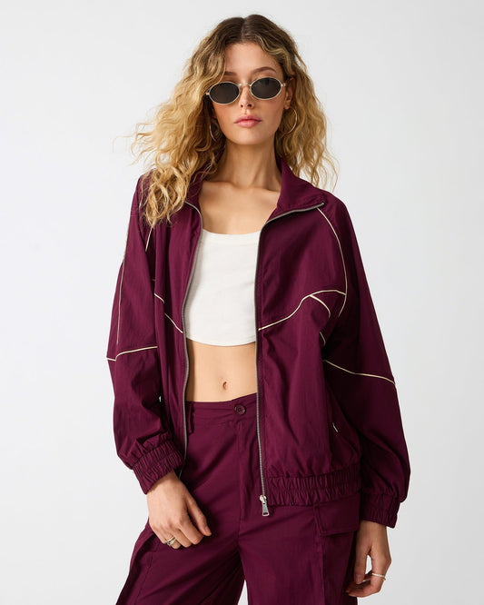 JACEY JACKET DEEP FIG