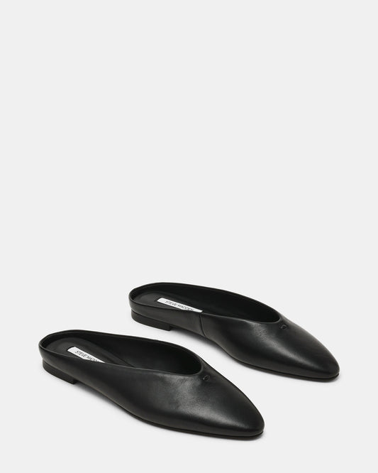 SHERMAN BLACK LEATHER
