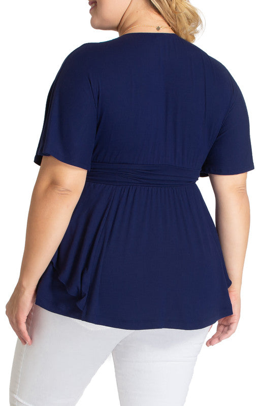 Promenade Top - Nouveau Navy - Plus