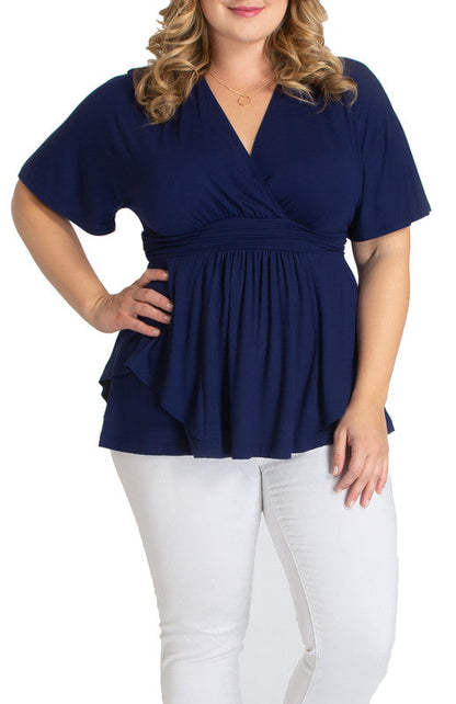 Promenade Top - Nouveau Navy - Plus