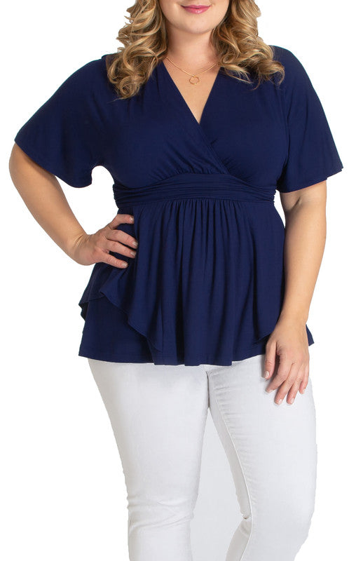 Promenade Top - Nouveau Navy - Plus