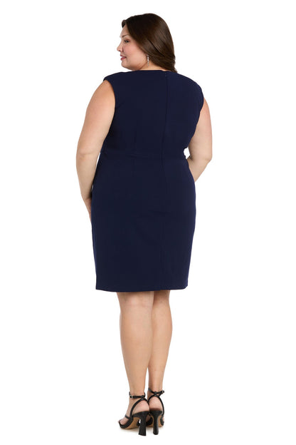 Belted Sheath Dress - Plus