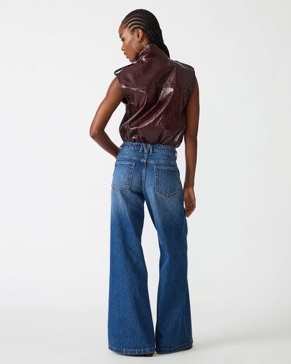 LUXIE VEST DEEP FIG