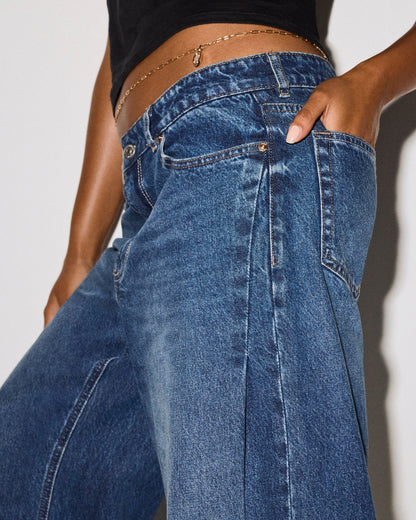 THE GOLDIE JEAN FRENCH BLUE