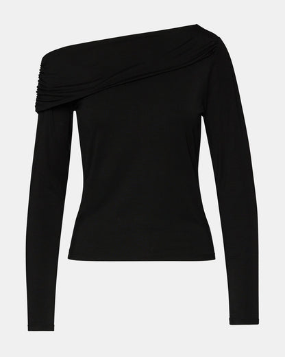 RYDER KNIT TOP BLACK