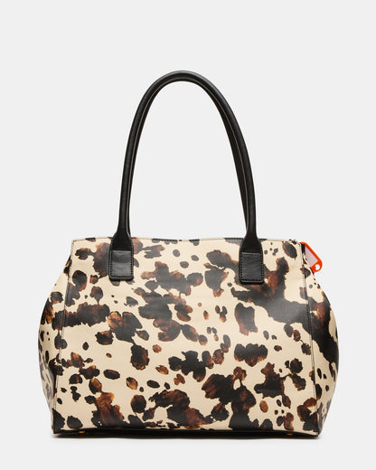LEILANI BAG BROWN PRINT