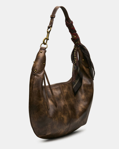 OLGA BAG BROWN DISTRESSED