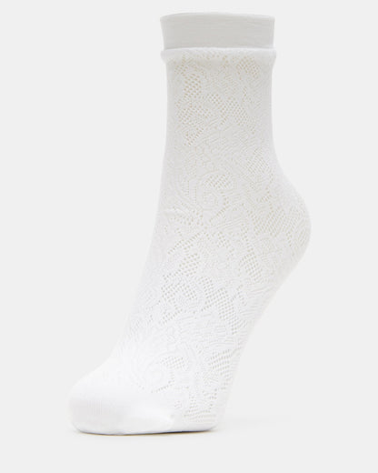 RICH SOCKS WHITE