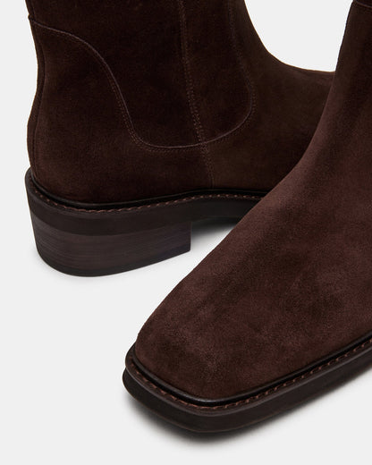 JOSCHI DARK BROWN SUEDE