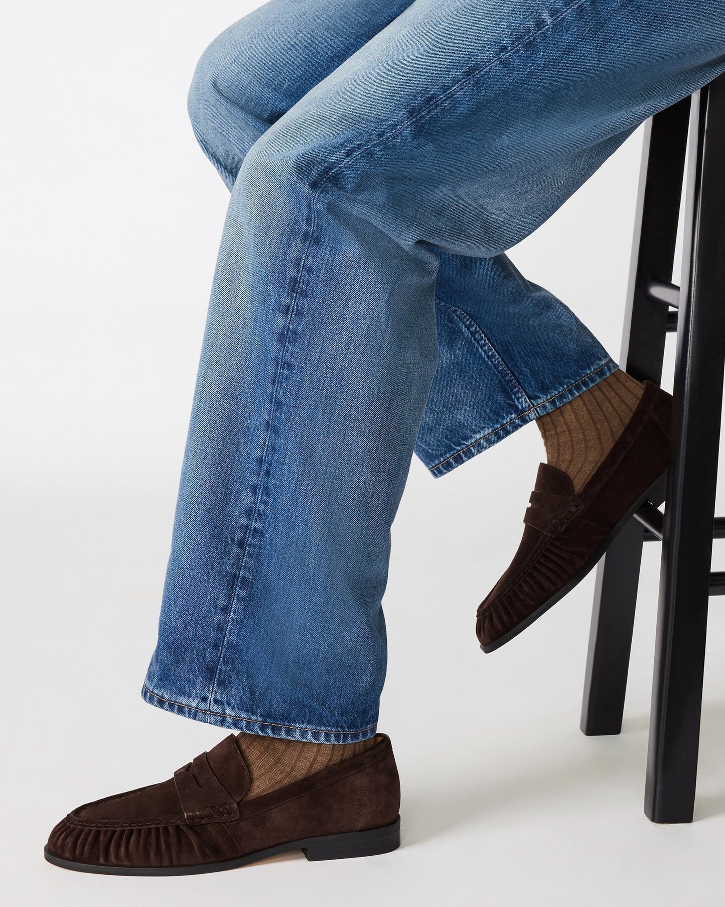 QUINCEY GREY SUEDE