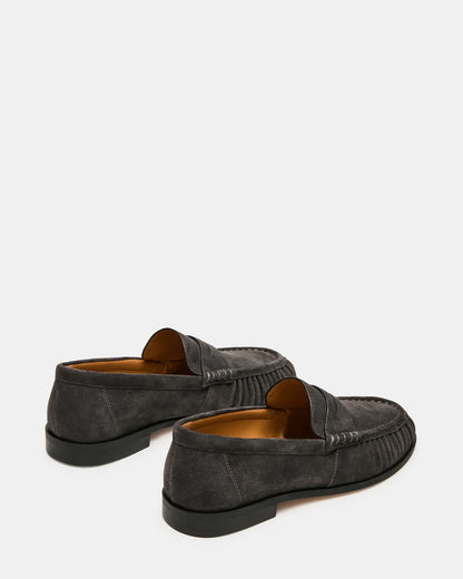 QUINCEY GREY SUEDE