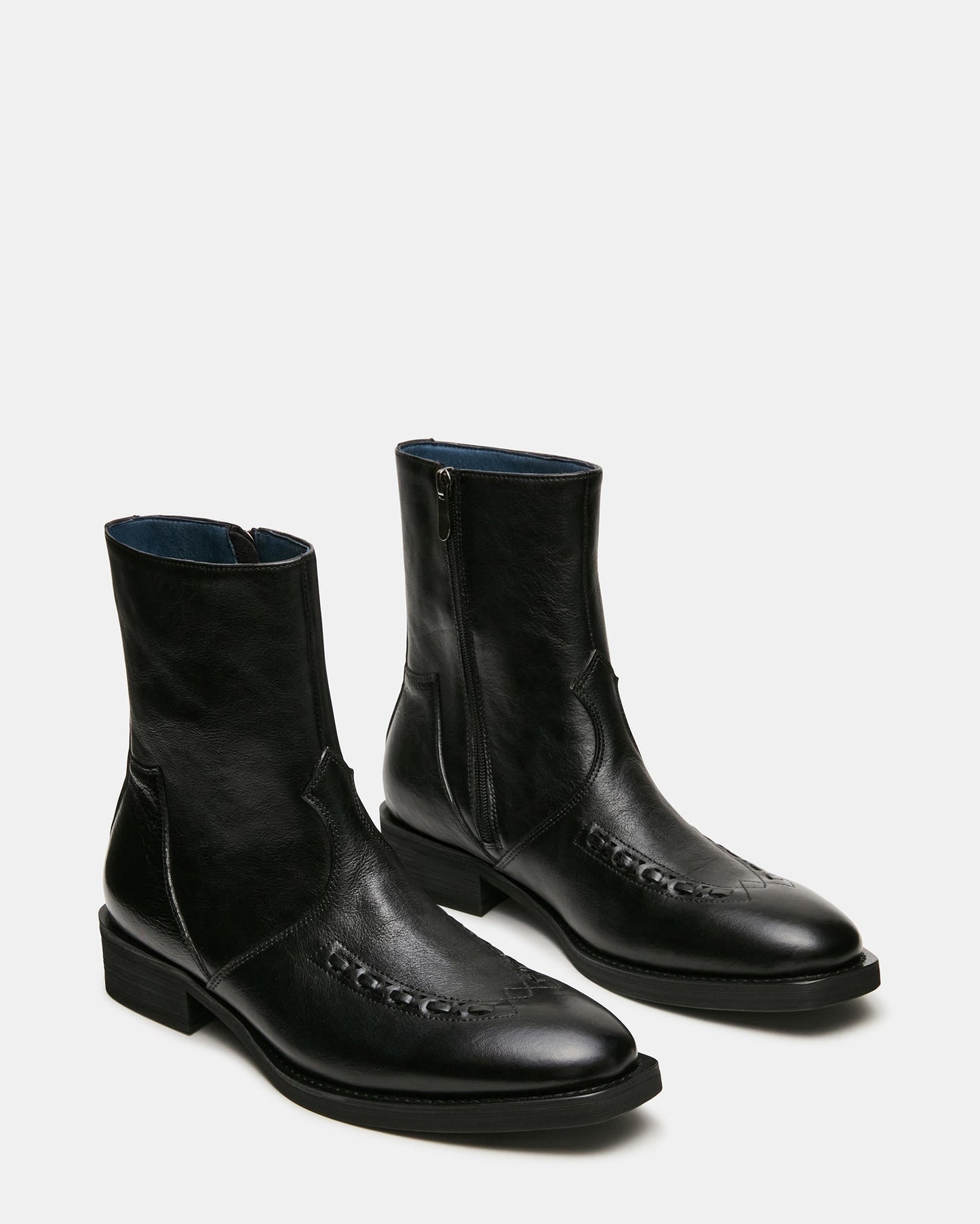 THIAGO BLACK LEATHER