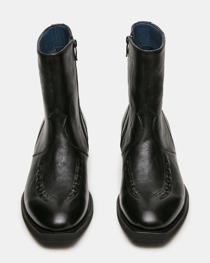 THIAGO BLACK LEATHER