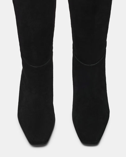 AMIAS BLACK SUEDE