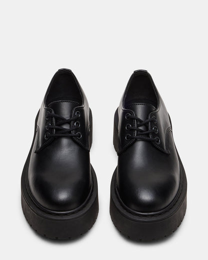 BURNEY BLACK LEATHER