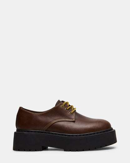 BURNEY BROWN LEATHER