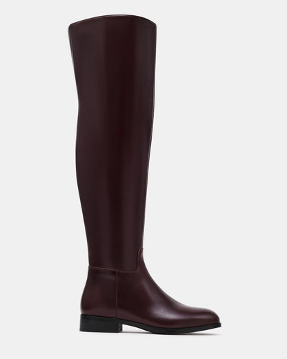 CANTER DARK CHERRY LEATHER