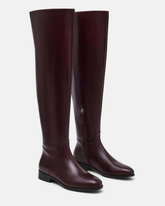 CANTER DARK CHERRY LEATHER
