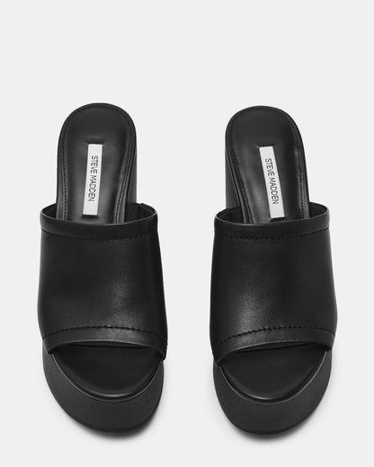 CASSI BLACK LEATHER