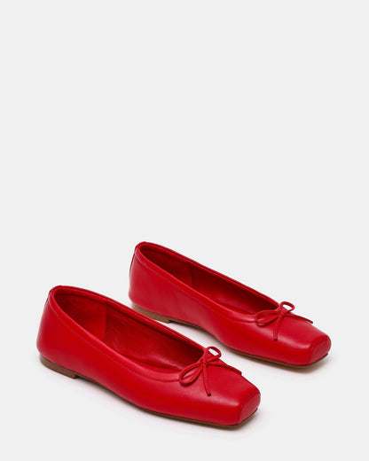 ELEVE RED LEATHER
