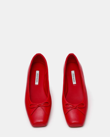 ELEVE RED LEATHER