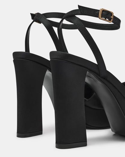 KNOTI BLACK SATIN