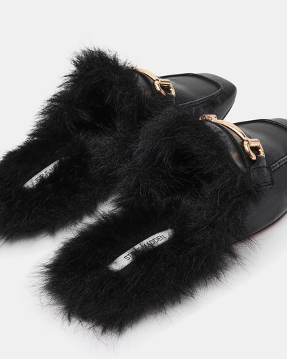 ROMEO FAUX FUR BLACK