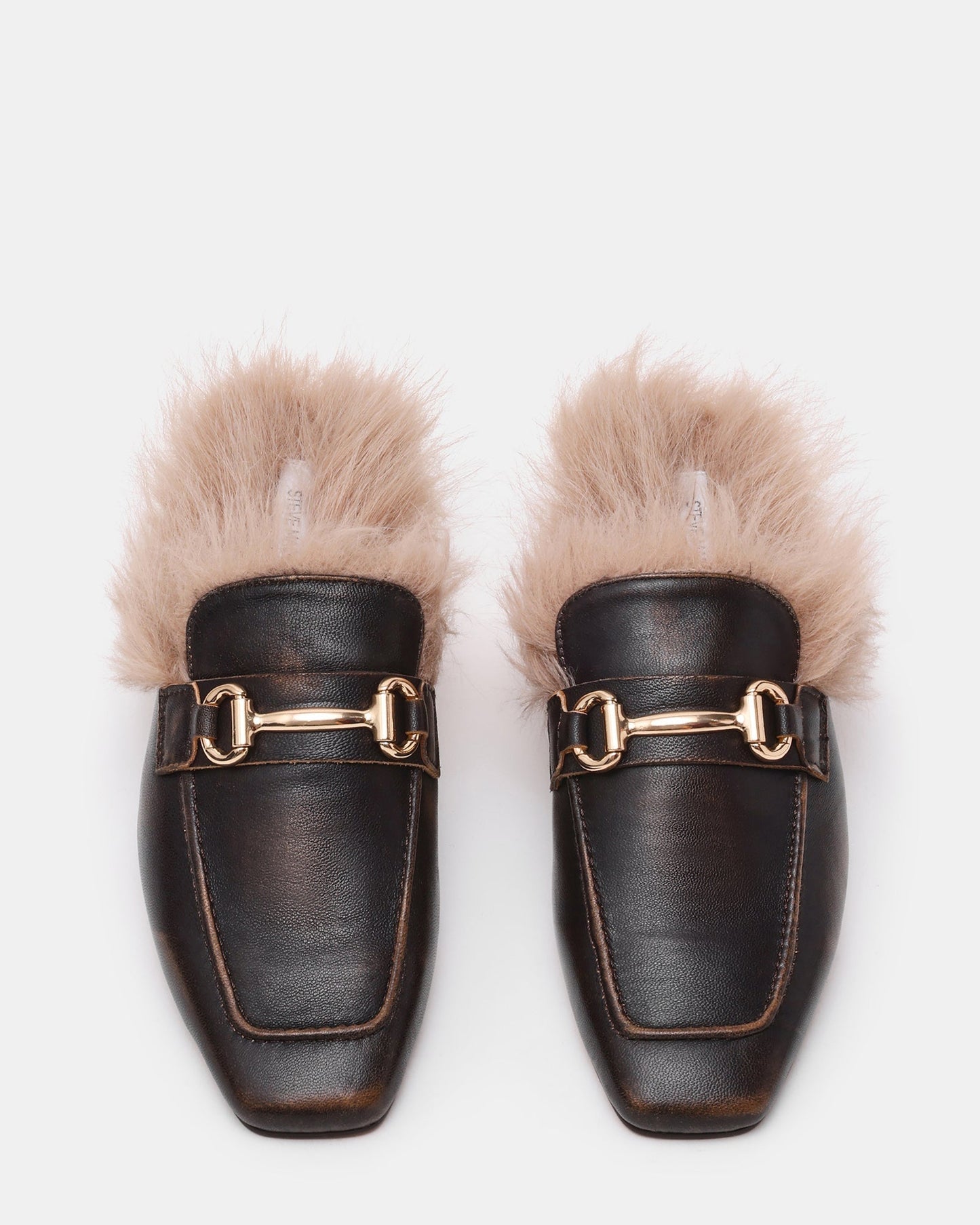 ROMEO FAUX FUR BROWN
