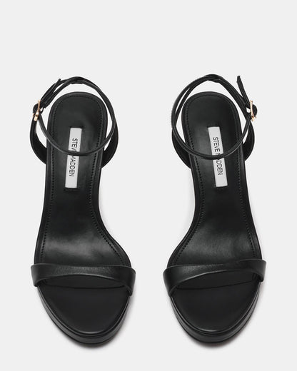 SACRAMENTO BLACK LEATHER