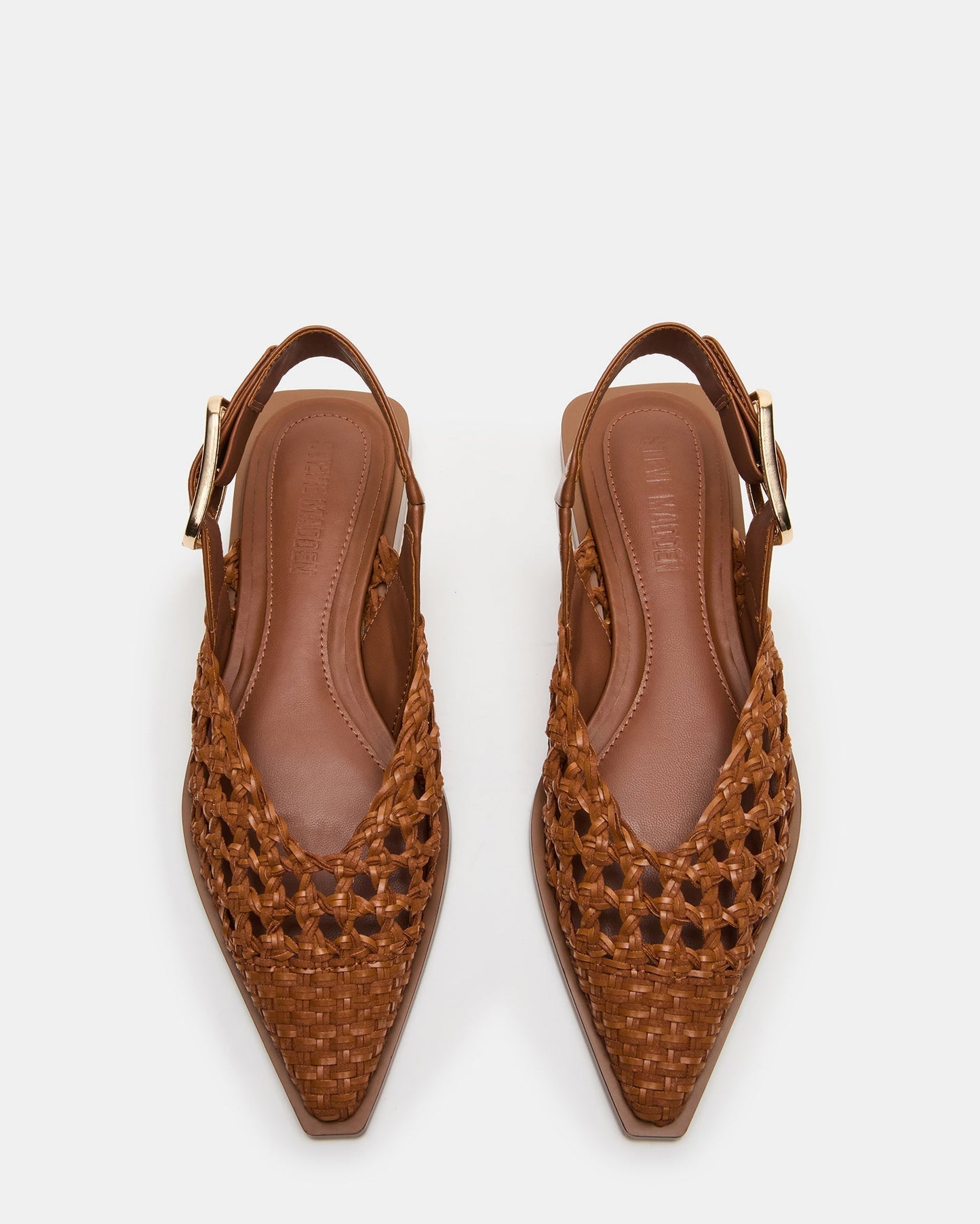 SHAY WOVEN COGNAC