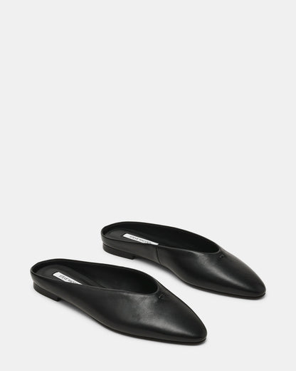 SHERMAN BLACK LEATHER