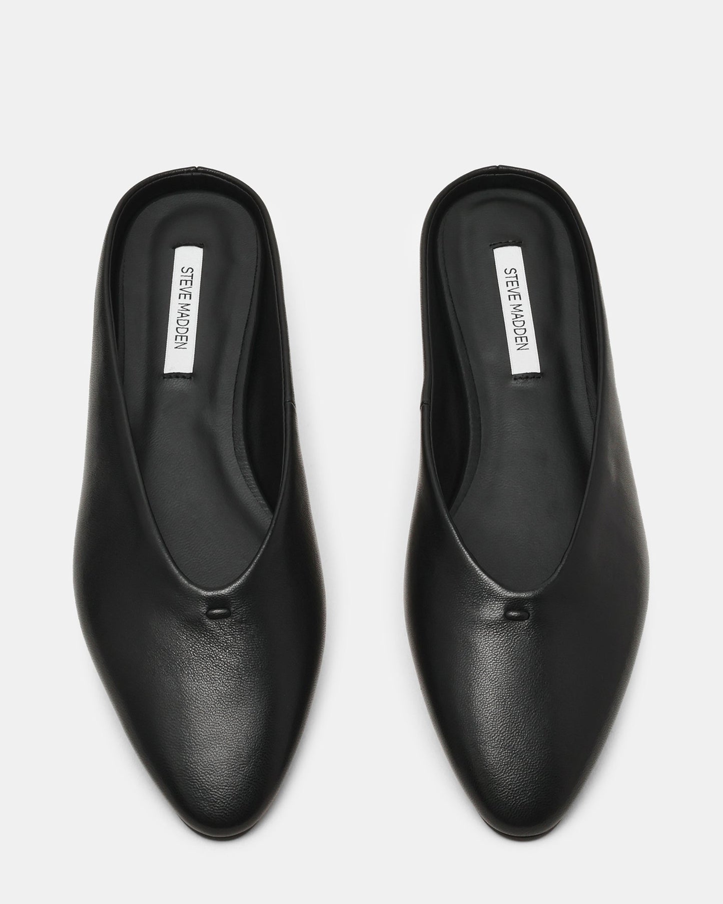 SHERMAN BLACK LEATHER