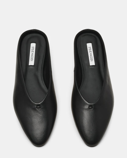 SHERMAN BLACK LEATHER