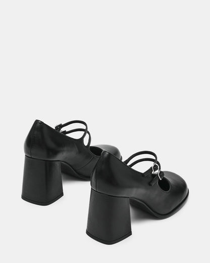 SIGGY BLACK LEATHER