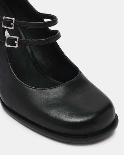 SIGGY BLACK LEATHER