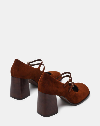 SIGGY UMBER SUEDE