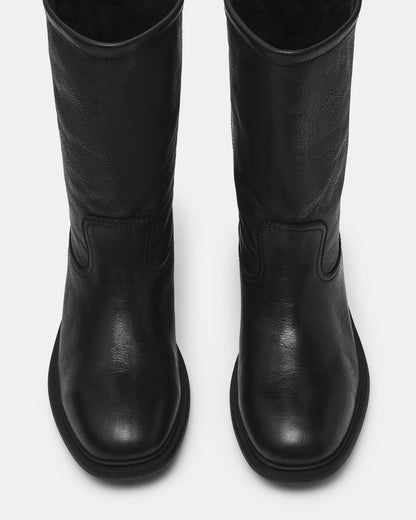STRAY BLACK LEATHER