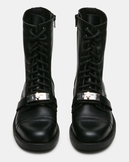 YUNA BLACK LEATHER