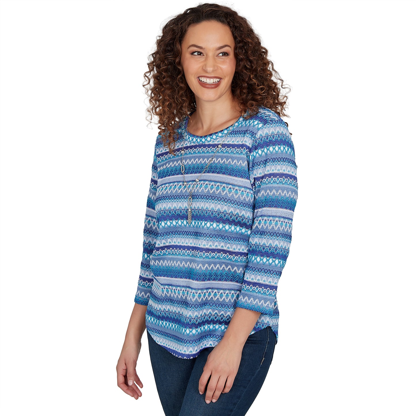 Alfred Dunner Textured Stripe