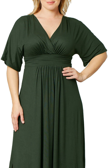 Vienna Maxi Floral Dress - Plus