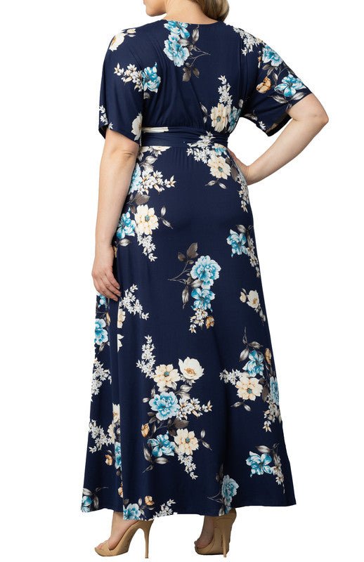 Vienna Maxi Floral Dress - Plus