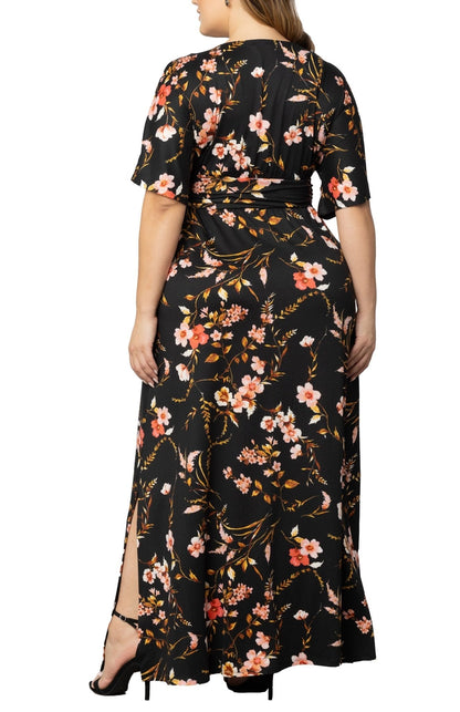 Vienna Maxi Floral Dress - Plus