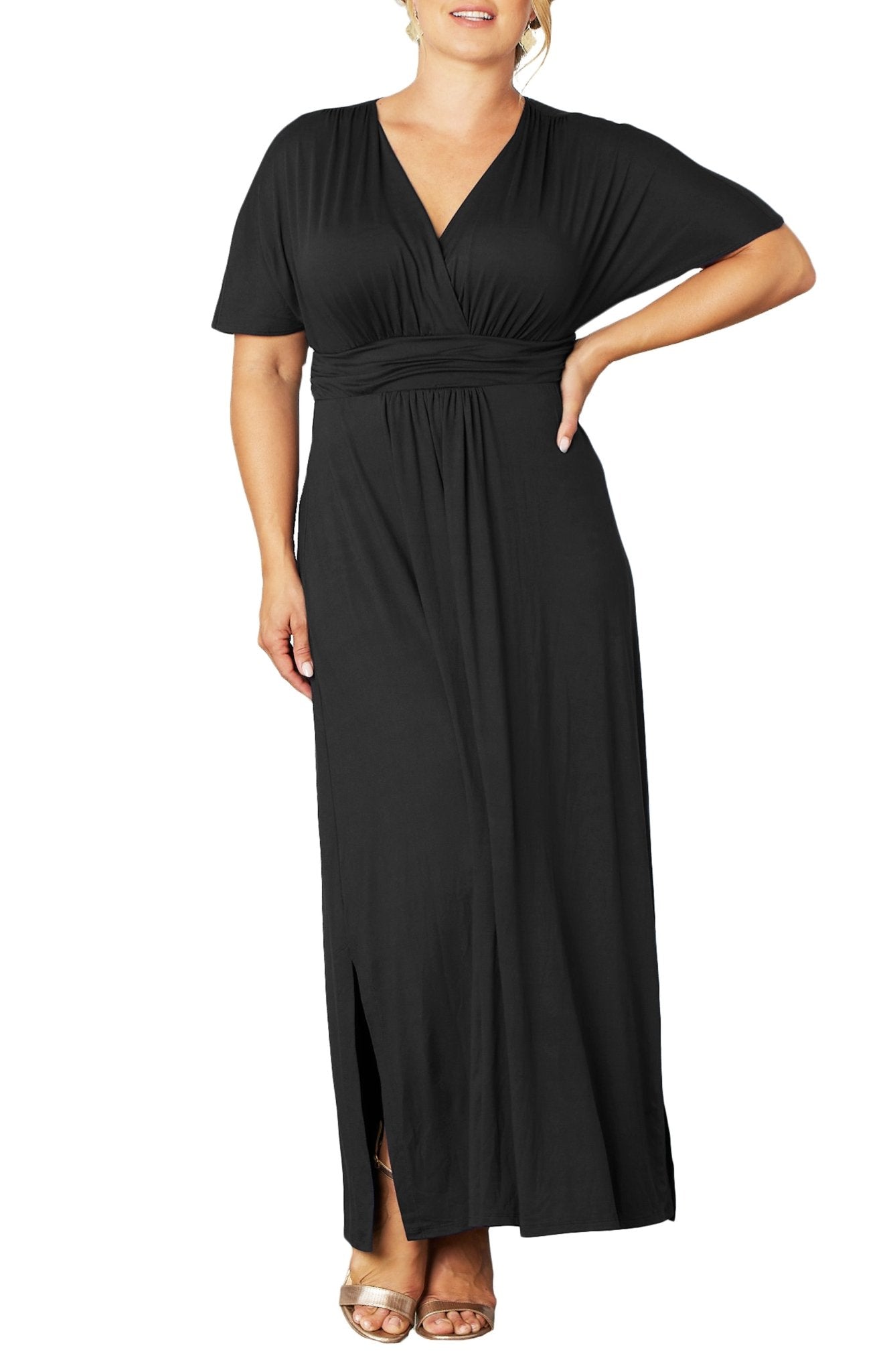 Vienna Maxi Floral Dress - Plus