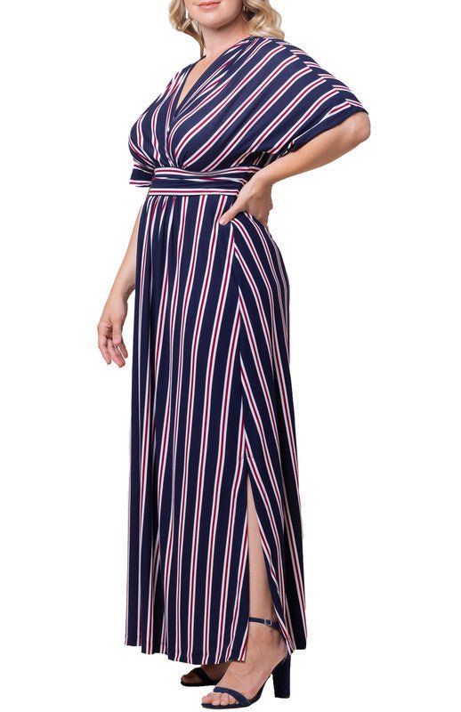 Vienna Maxi Floral Dress - Plus