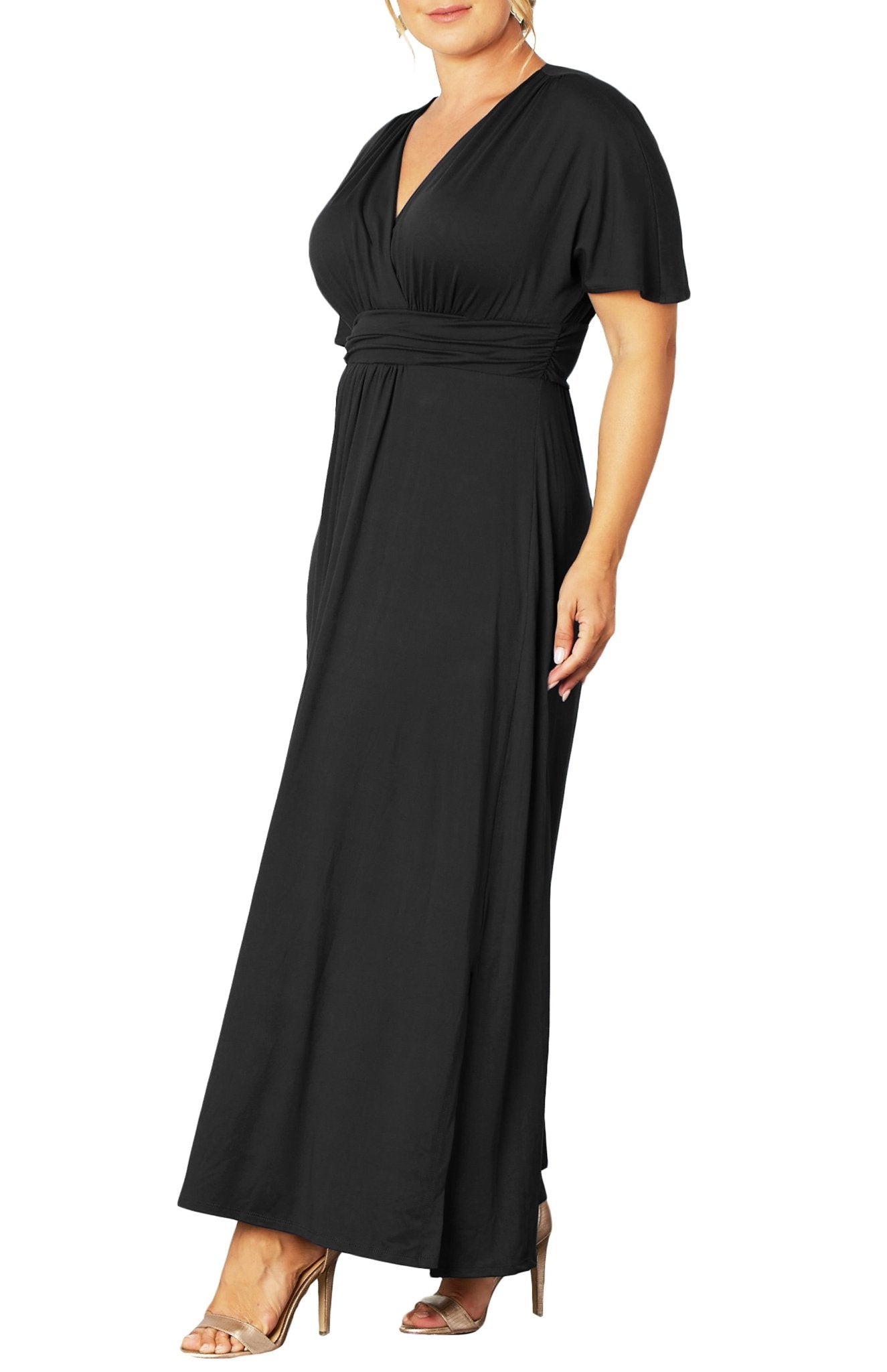 Vienna Maxi Floral Dress - Plus
