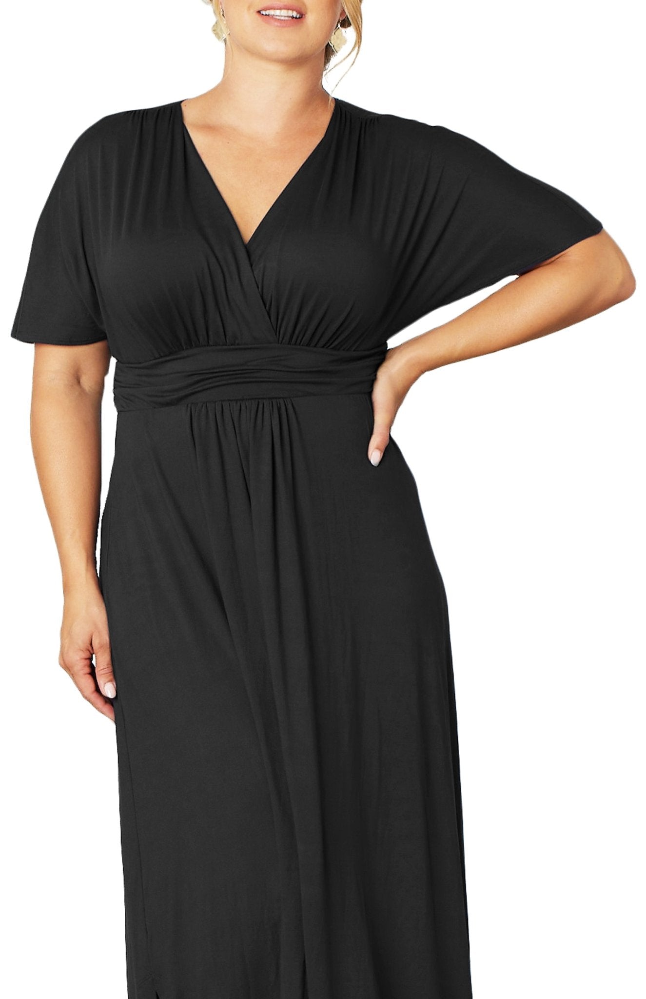 Vienna Maxi Floral Dress - Plus