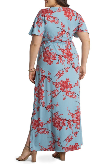 Vienna Maxi Floral Dress - Plus