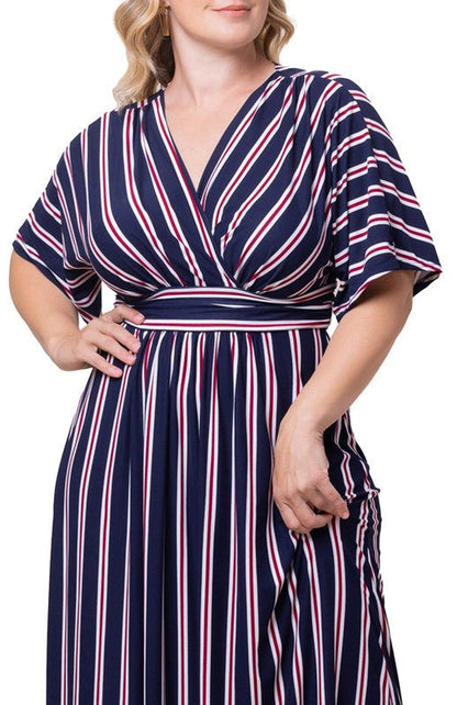 Vienna Maxi Floral Dress - Plus